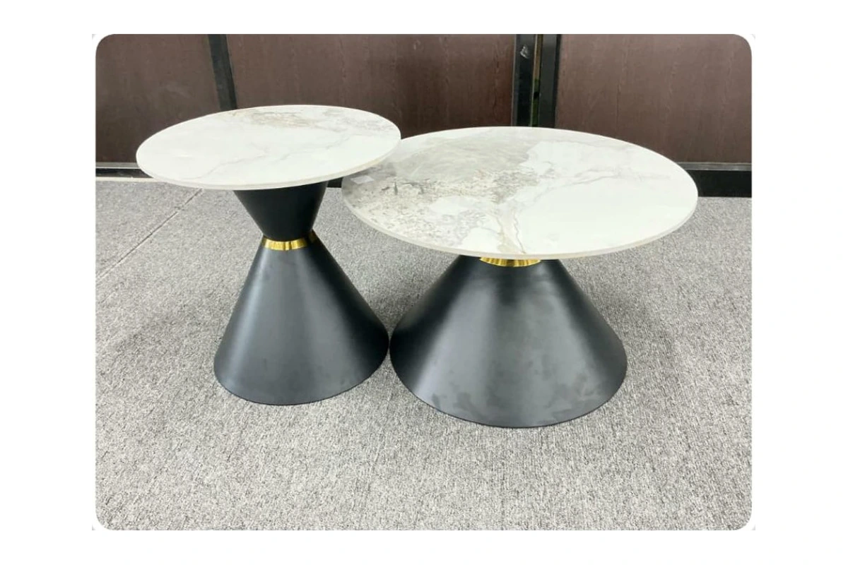Damaru nesting tables