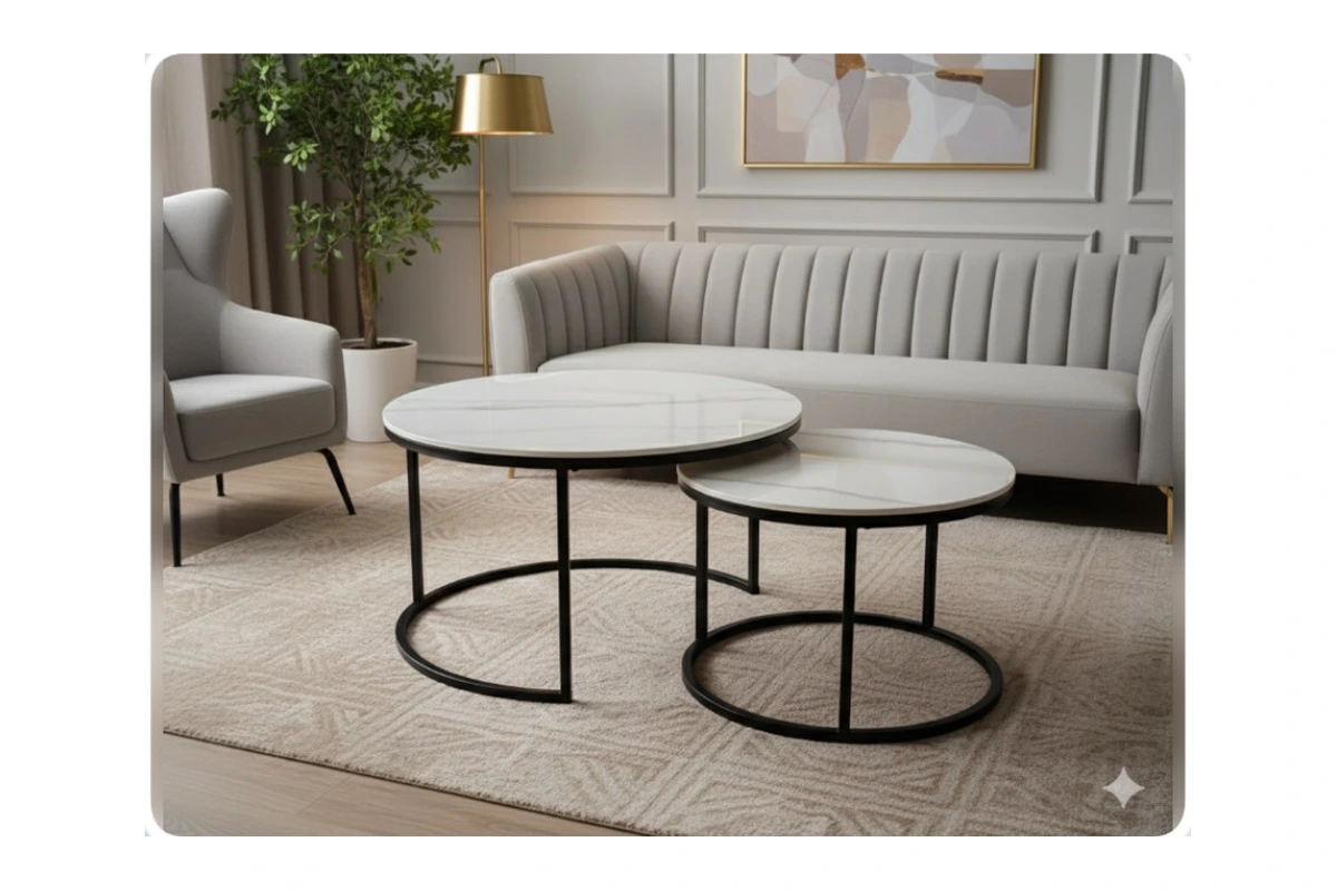 Vritta nesting tables