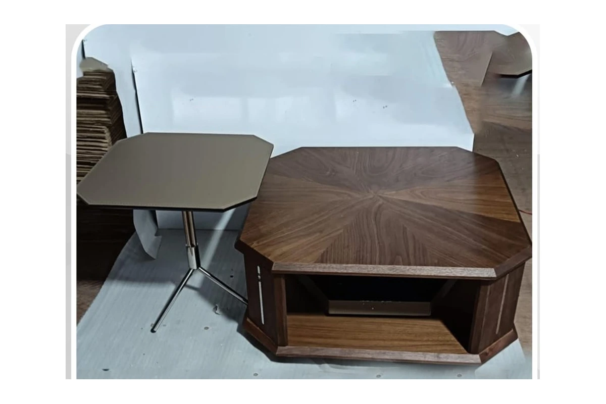 Ashtakona centre table set