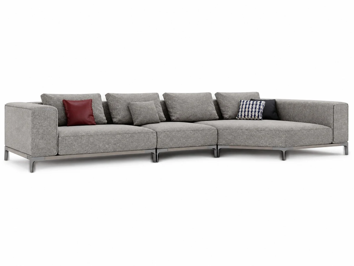 Colin curved sectional