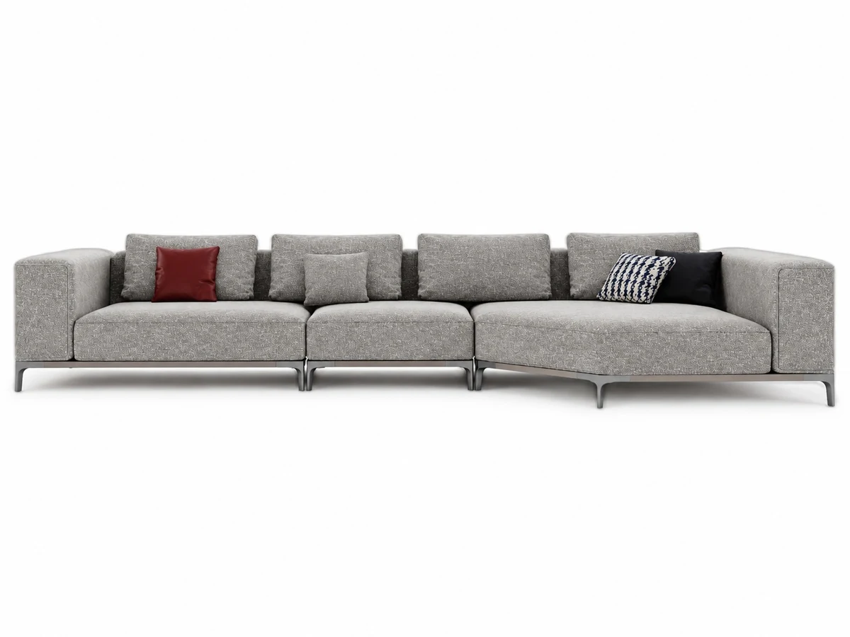 Colin curved sectional, another view
