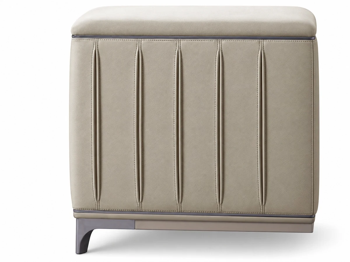 Colin fluted sectional with marble tray, another view