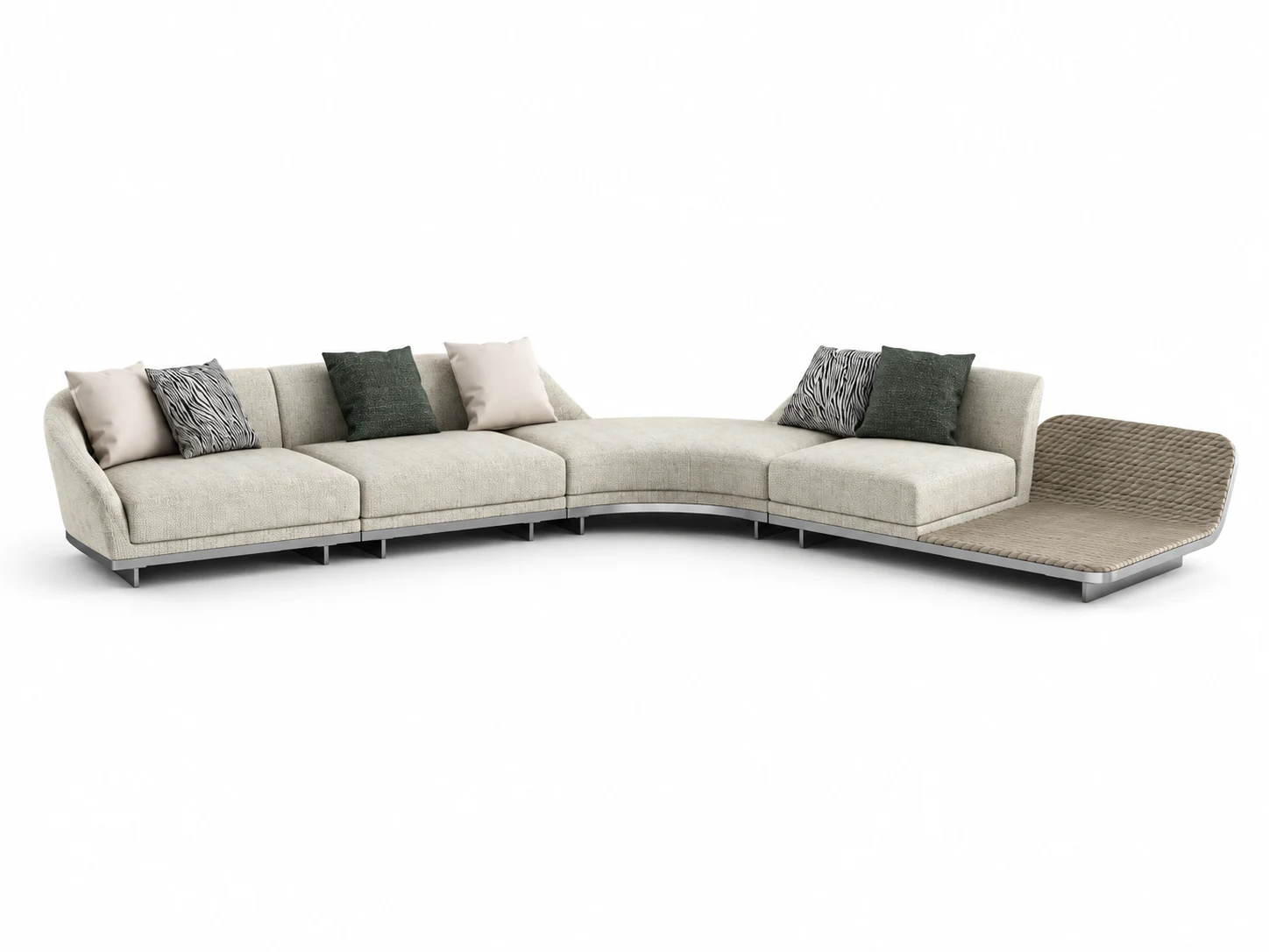 Navona angled sectional