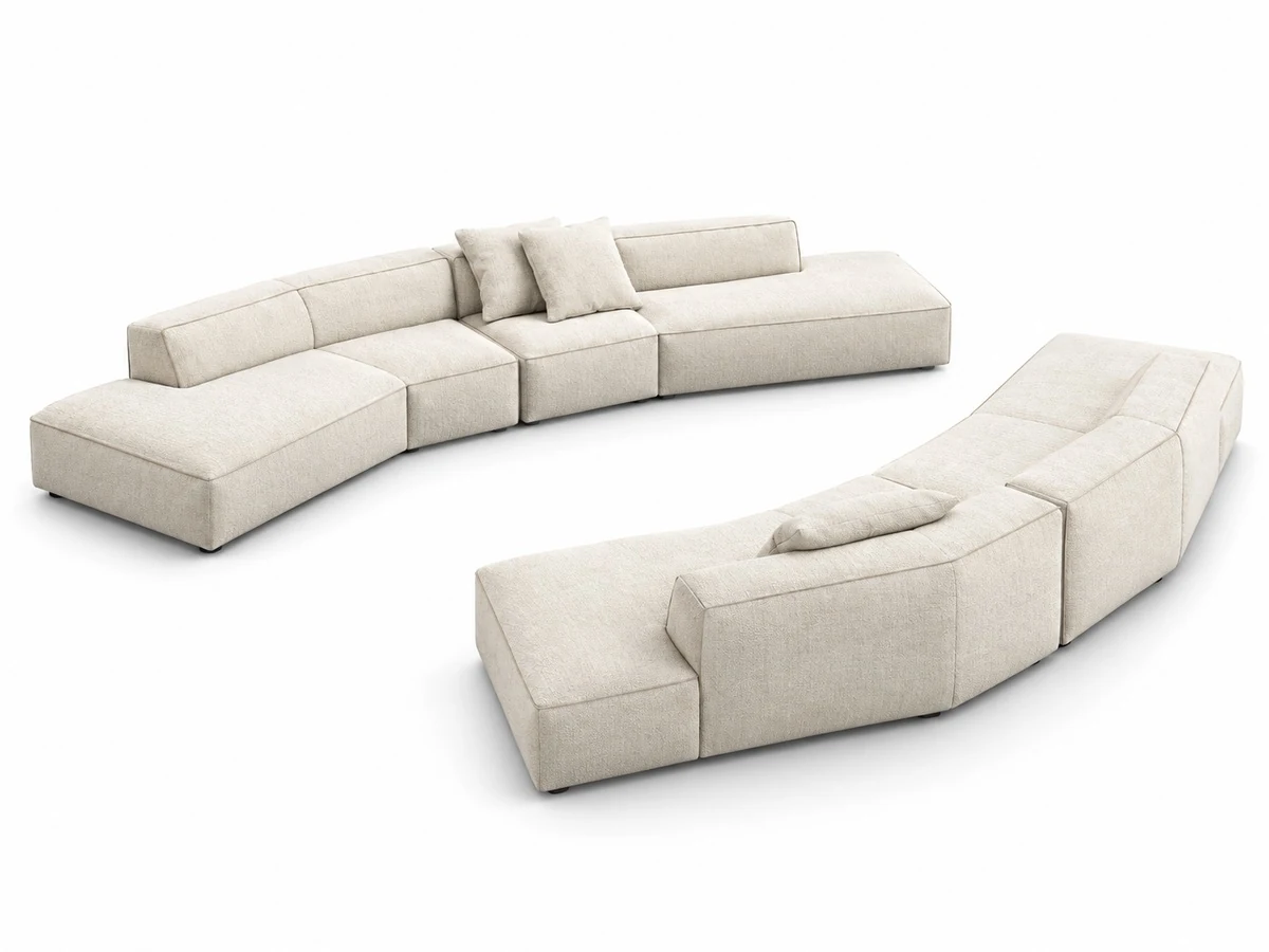 Palermo low modular sofa