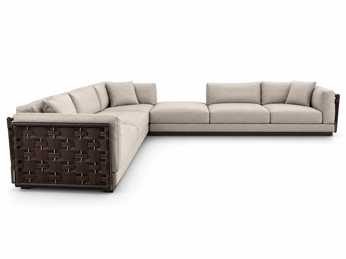 Saddle Lattice sofa, another view