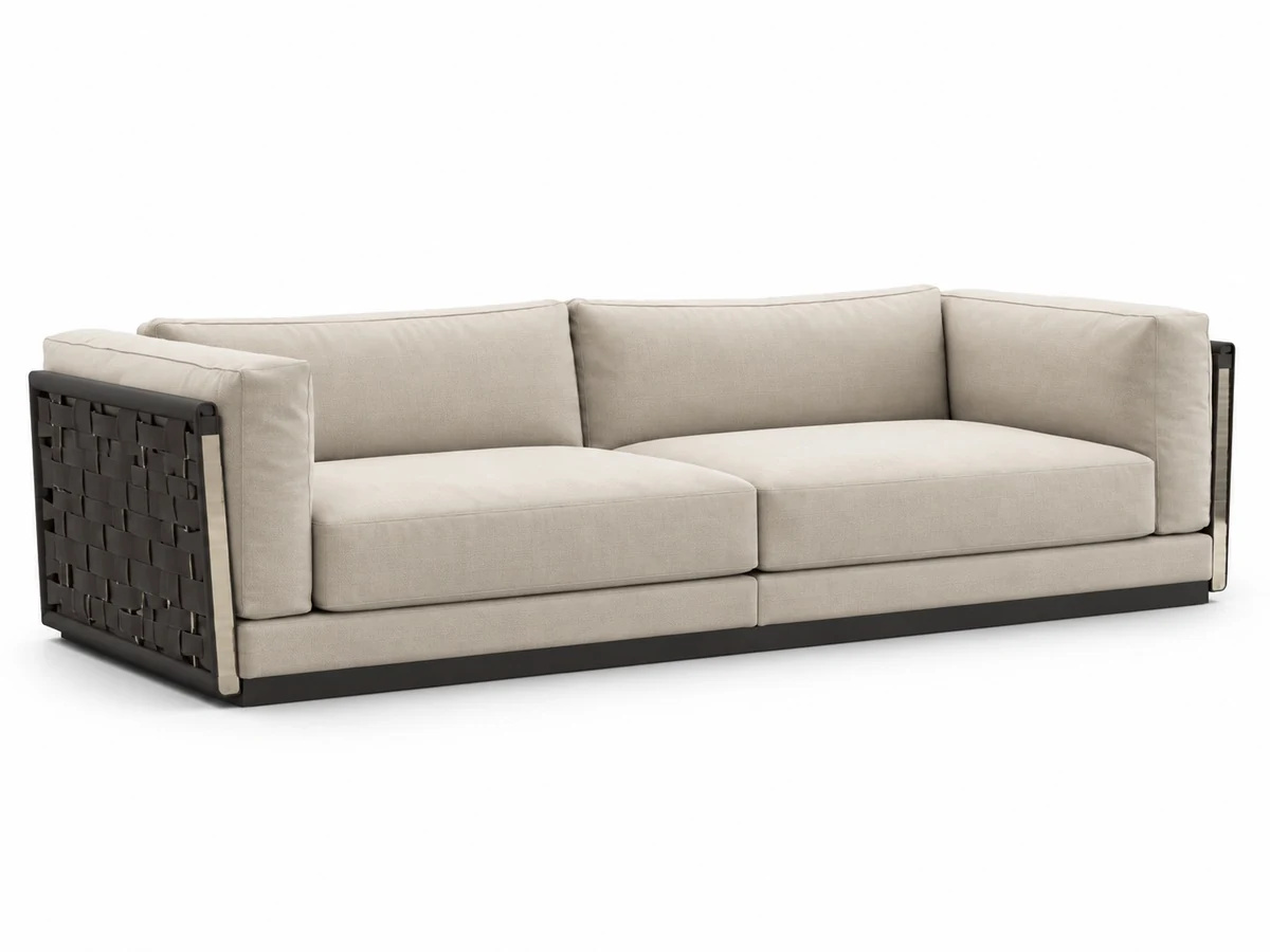 Saddle Lattice sofa, another view