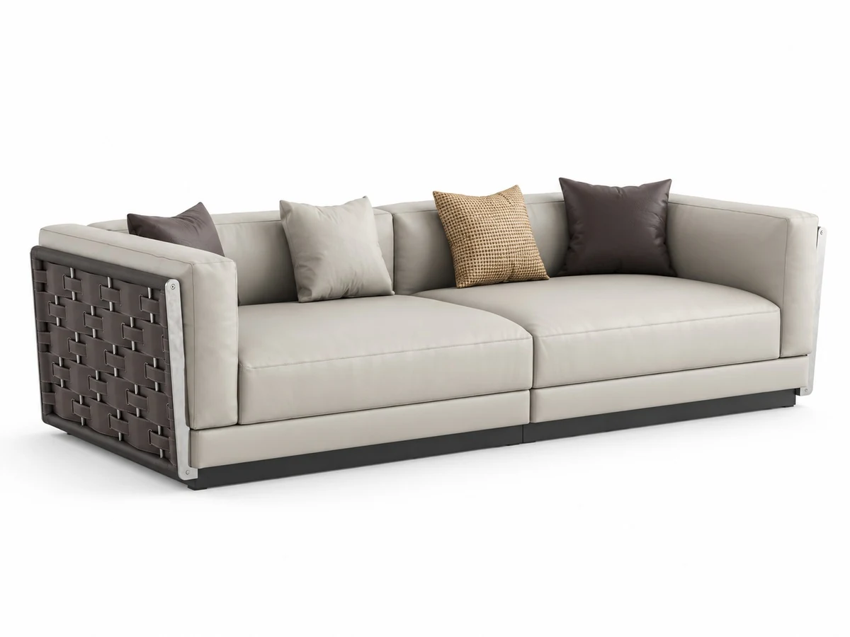 Saddle Lattice sofa