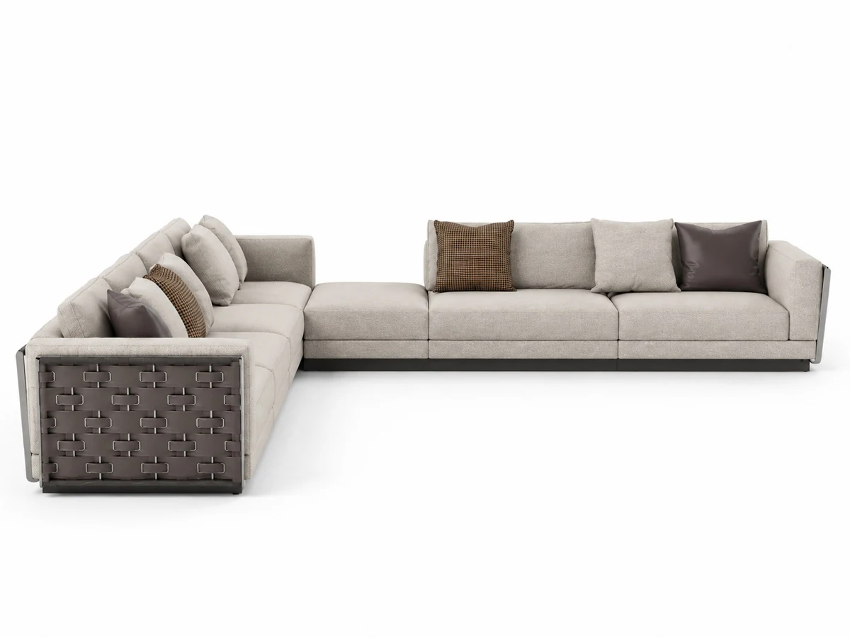 Saddle Lattice sofa, another view