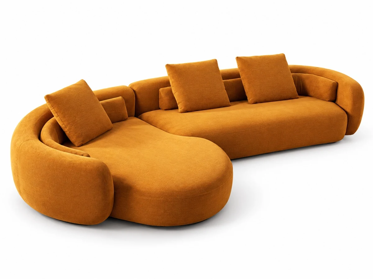 Solano velvet sectional