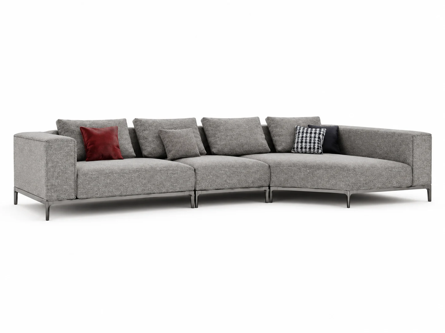 Sterling angled sectional